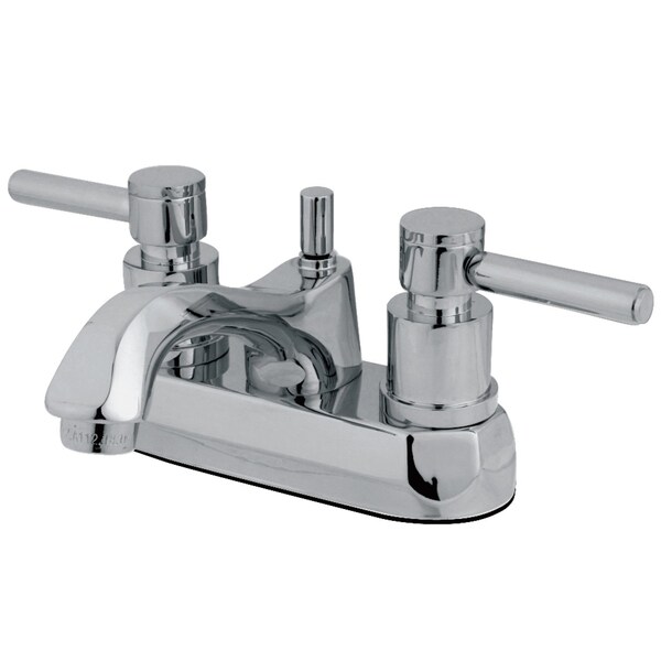 KS4261DL 4" Centerset Bathroom Faucet, Polished Chrome